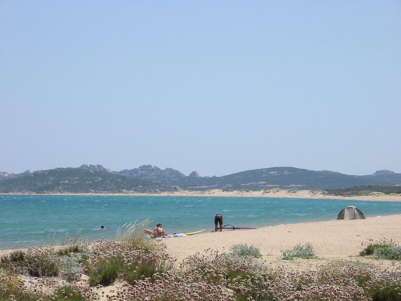 Porto Pollo — Windsurf et kitesurf